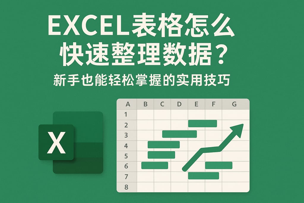 excel 表格怎么快速整理数据？新手也能轻松掌握的实用技巧